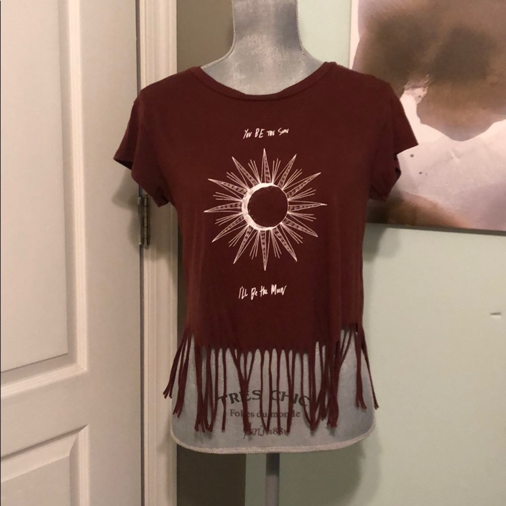 Crop top w/ tassels